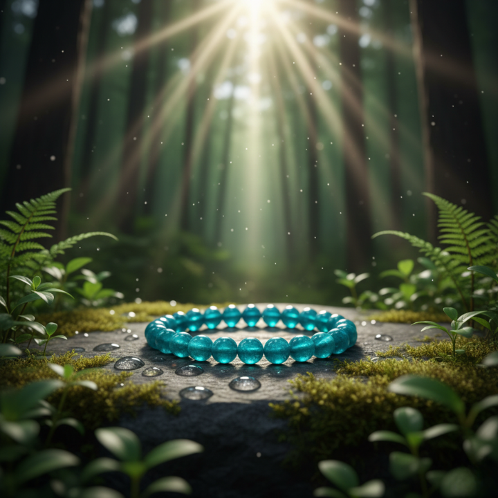 Blue Apatite Bracelet