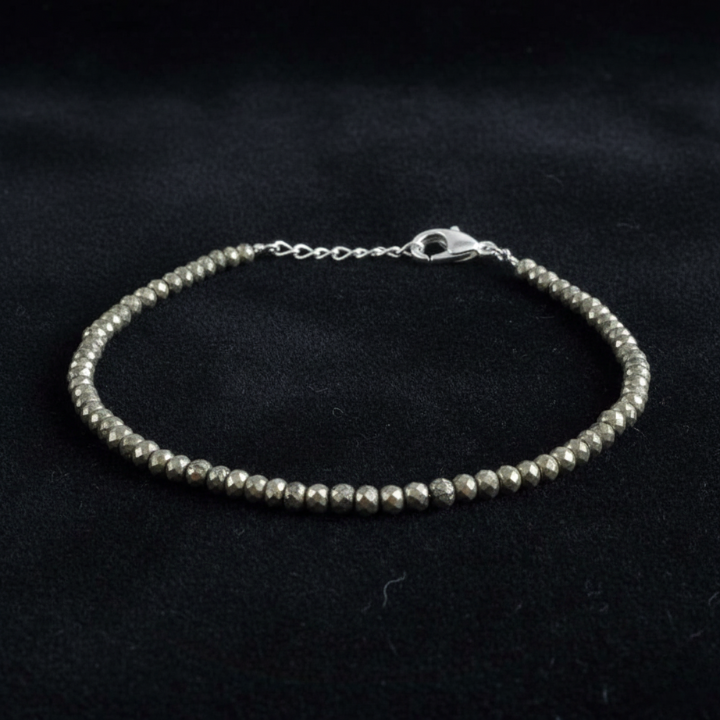 Pyrite Anklets