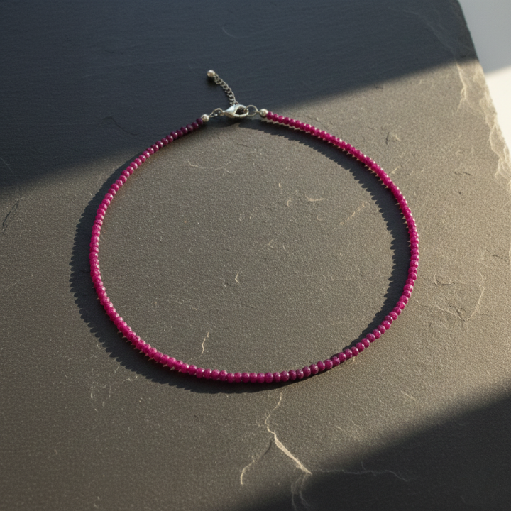 Ruby Anklet