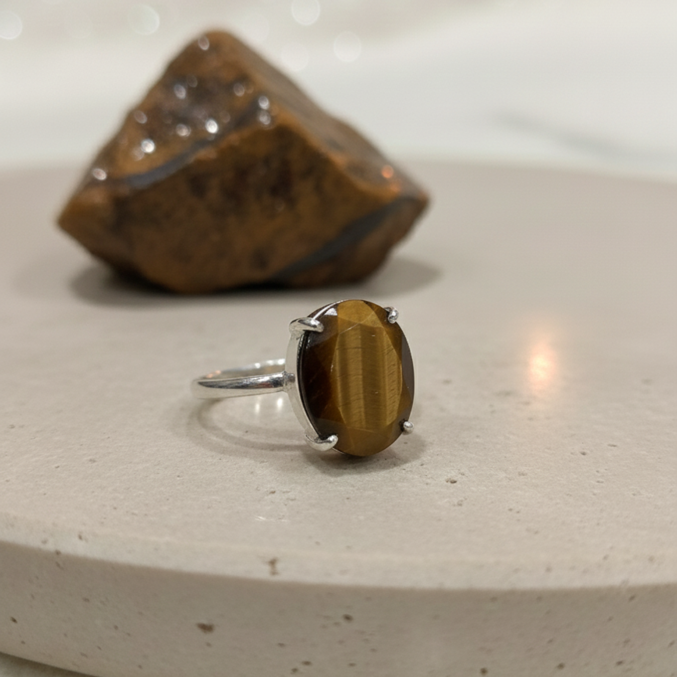 Tiger Eye Ring
