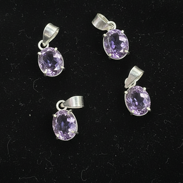 Amethyst Pendant – Natural crystal pendant for calmness, protection, and energy healing.