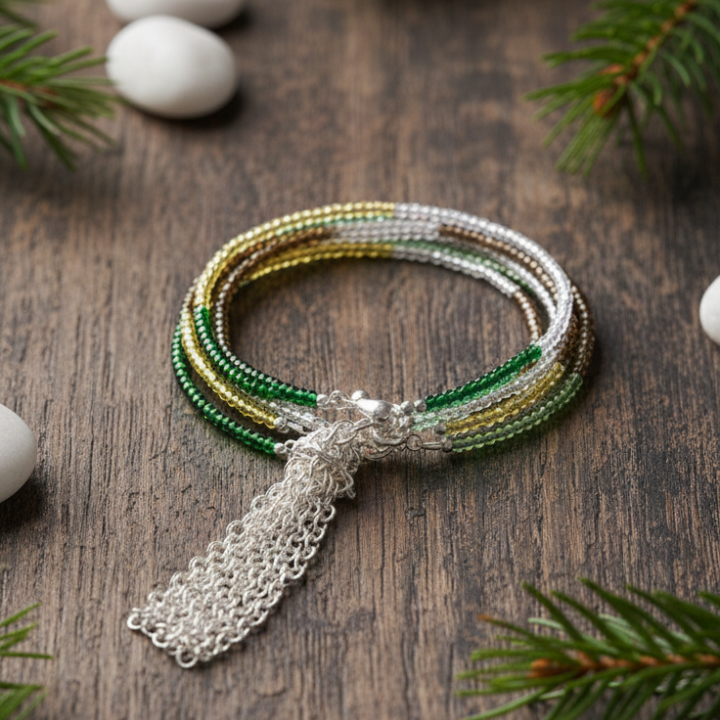 Money Magnet Anklet – Crystal anklet designed to attract wealth, abundance, and positive energy.