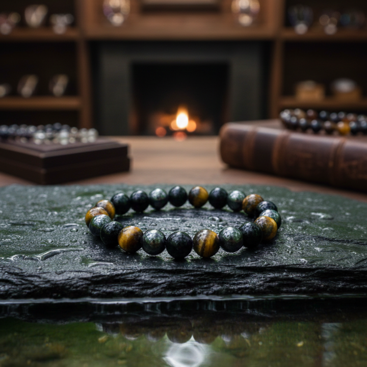 Negativity Healing Bracelet – Crystal bracelet designed to protect against negative energy and promote positivity.