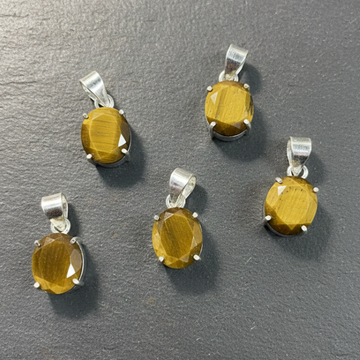 Tiger Eye Pendant – Natural crystal pendant for confidence, protection, and inner strength.